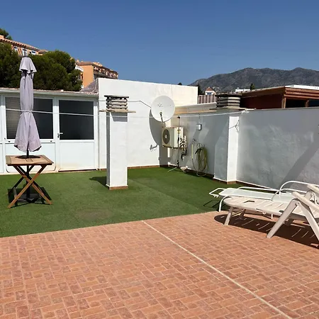 Espectacular Atico Con Terraza Privada, Piscina Y Parking En Lägenhet Fuengirola